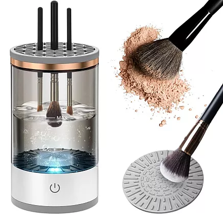 BRUSH CLEANING DEVICE WHITE (50) GAB_B