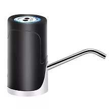 Bezvadu elektriskais ūdens sūknis, automātiskais dozators pudelēm, melns
