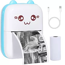 MINI PRINTER BLUE (100)