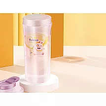 Ūdens pudele bērniem 500ml skolai un bērnudārzam, Violeta
