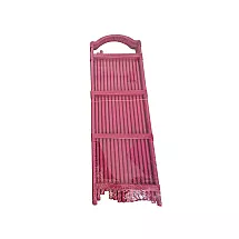 Liels 4 līmeņu apavu plaukts, organizators priekšnamam, rozā