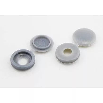 SCREW COVERS 100 PCS LIGHT GRAY (400)