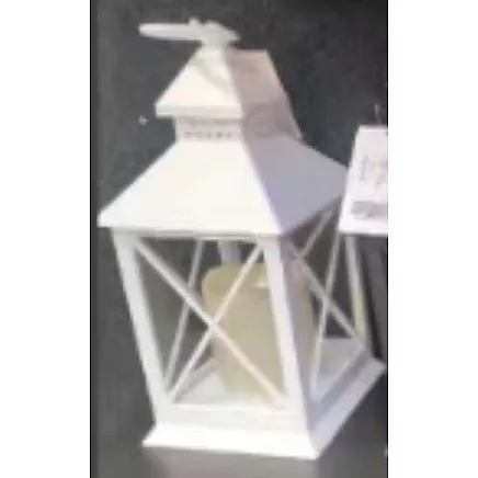 LANTERN 29CM WHITE (24)