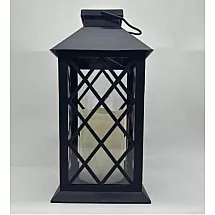 LANTERN 28CM BLACK (24)