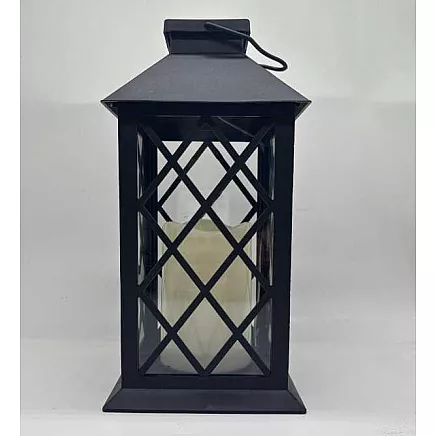 LANTERN 28CM BLACK (24)
