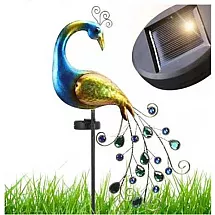 SOLAR LAMP PEACOCK (20)
