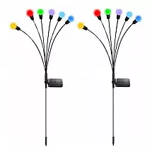 GARDEN LAMP 2 PCS RGB 70 CM (60)
