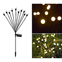 GARDEN LAMP 2 PCS 10 WARM BALLS (50)