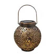 GARDEN LAMP LANTERN BROWN (24)