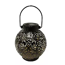 GARDEN LAMP LANTERN BLACK (24)