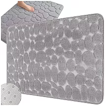 SOFT, ABSORBENT, NON-SLIP BATHROOM MAT, LARGE 80X50, FOR THE SHOWER