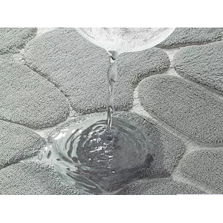 SOFT, ABSORBENT, NON-SLIP BATHROOM MAT, LARGE 80X50, FOR THE SHOWER