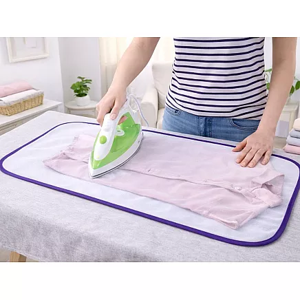 Protective ironing pad for fabric heat-resistant mesh 90x40 cm