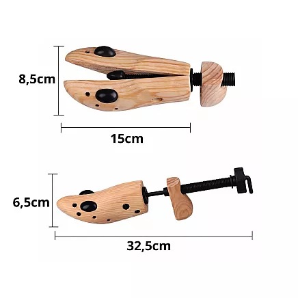 Correct for stretching and expanding wooden shoes 34-38 adjustable s