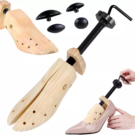 Correct for stretching and expanding wooden shoes 34-38 adjustable s