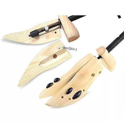 Correct way to stretch and expand wooden shoes 42-46 adjustable l