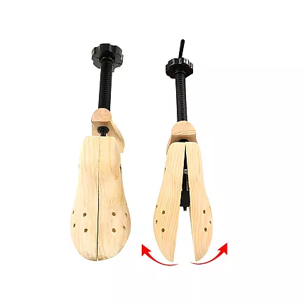Correct way to stretch and expand wooden shoes 42-46 adjustable l