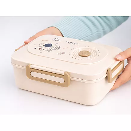 Lunchbox breakfast box breakfast container lunch box with compartments cutlery