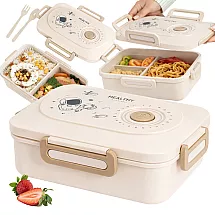 Lunchbox breakfast box breakfast container lunch box with compartments cutlery