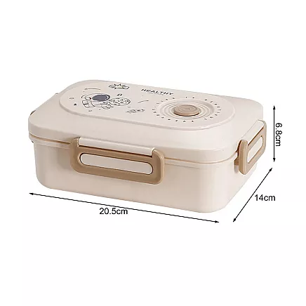 Lunchbox breakfast box breakfast container lunch box with compartments cutlery