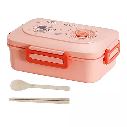 Lunchbox breakfast box breakfast container lunch box with compartments cutlery