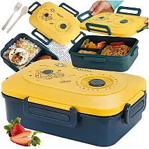 Lunchbox breakfast box breakfast container lunch box with compartments cutlery