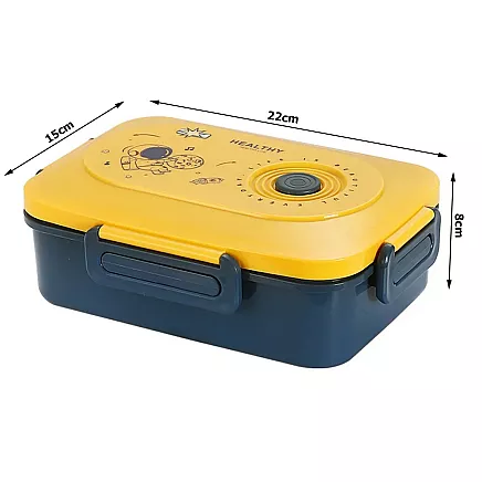 Ланч-бокс для завтраки контейнер для завтраки обед с перестенками столовые приборы