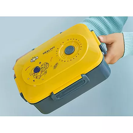 Ланч-бокс для завтраки контейнер для завтраки обед с перестенками столовые приборы