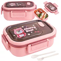 Lunchbox breakfast box breakfast container lunch box with compartments cutlery
