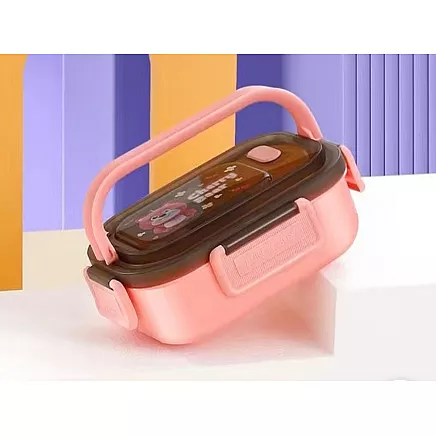 Lunchbox breakfast box breakfast container lunch box with compartments cutlery