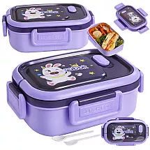 Lunchbox breakfast box breakfast container lunch box with compartments cutlery