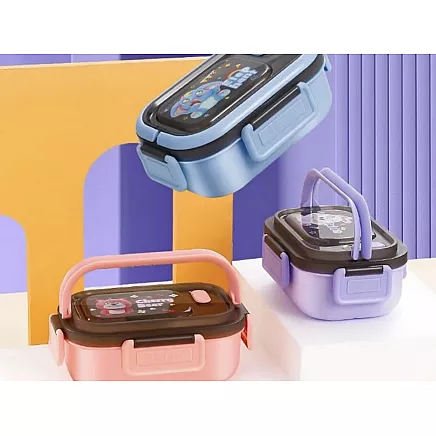 Lunchbox breakfast box breakfast container lunch box with compartments cutlery