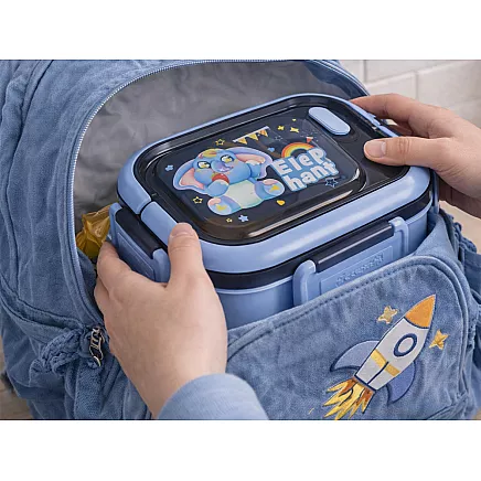 Lunchbox breakfast box breakfast container lunch box with compartments cutlery