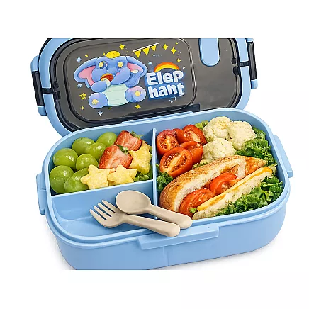 Lunchbox breakfast box breakfast container lunch box with compartments cutlery