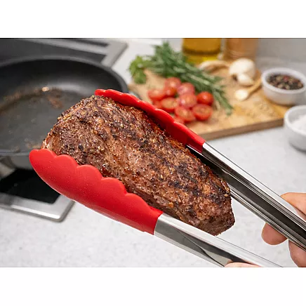 Кухонные щипцы для гриля, жарения мяса и накладания салатов 30 см