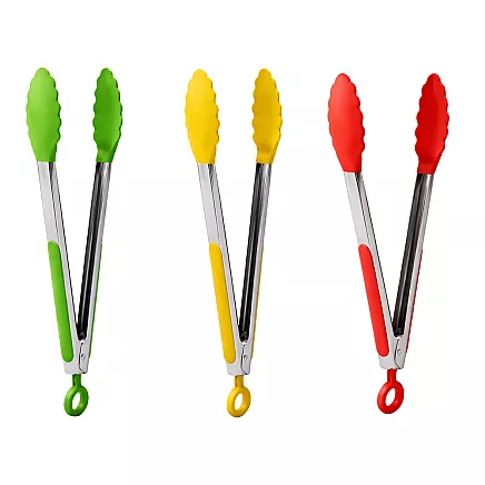 Кухонные щипцы для гриля, жарения мяса и накладания салатов 30 см