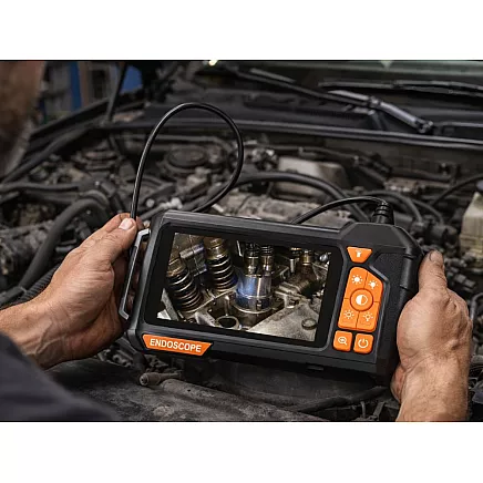 Hd 5m ip67 usb 6led endoscope inspection camera for pipes with lcd display