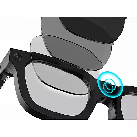 Viedbrilles ar mākslīgo intelektu, full hd kameru, diktofonu, bluetooth un tulkošanas funkciju