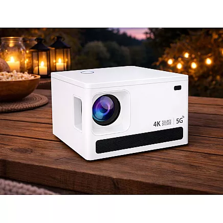 PROJEKTORS X6 4K ANDROID TV 11.0 WIFI BLUETOOTH LCD 100 COLI