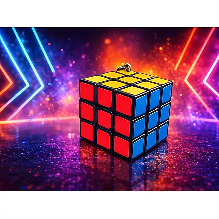 Original rubiks cube educational keyring logical skills cube 3x3