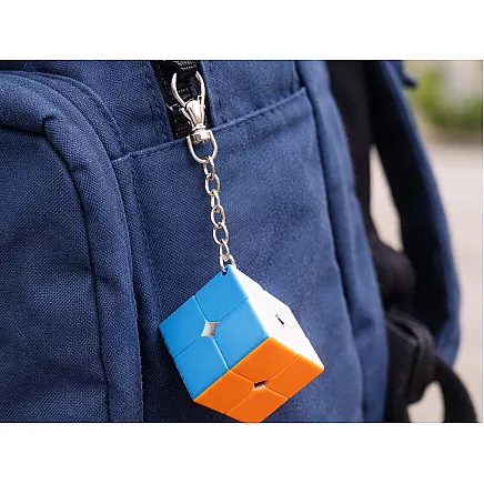 Original rubiks cube educational keyring logical skills cube 2x2