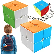 Original rubik's cube educational keyring logical skills cube 2x2