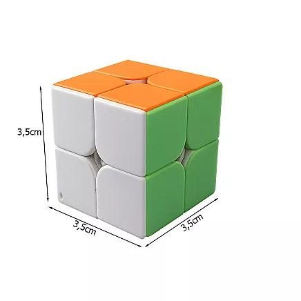 Original rubiks cube educational keyring logical skills cube 2x2