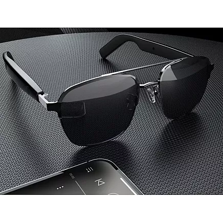 Умные очки с bluetooth и динамиками: прием звонков и управление