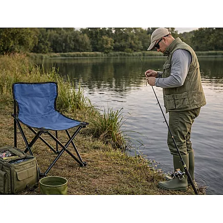 Складной туристический стул для рыбалки с чехлом