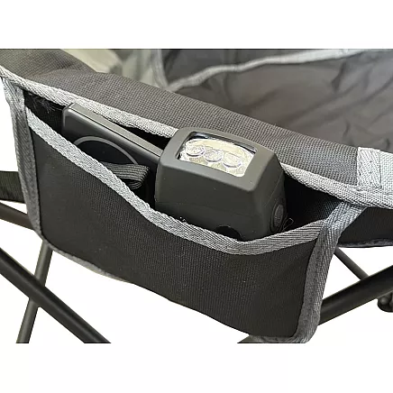 Складной туристический стул для рыбалки с чехлом