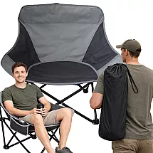 Складной туристический стул для рыбалки с чехлом
