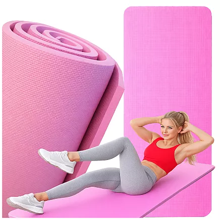 Yoga pilates fitness gymnastics training mat 170cm thick