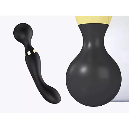 Electric handheld vibrating body massager for deep muscle relaxation