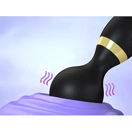 Electric handheld vibrating body massager for deep muscle relaxation